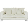 2,5-SITS SOFFA i manchester beige  - beige/svart, Klassisk, trä/textil (203/83/126cm) - MID.YOU