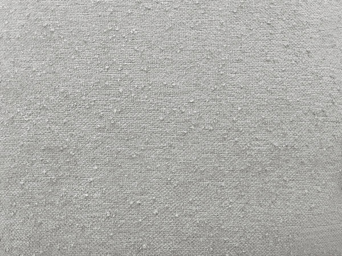 ECKSOFA Ottomane links  EVEREST Hellgrau Struktur  - Hellgrau/Schwarz, MODERN, Kunststoff/Textil (210/352cm)