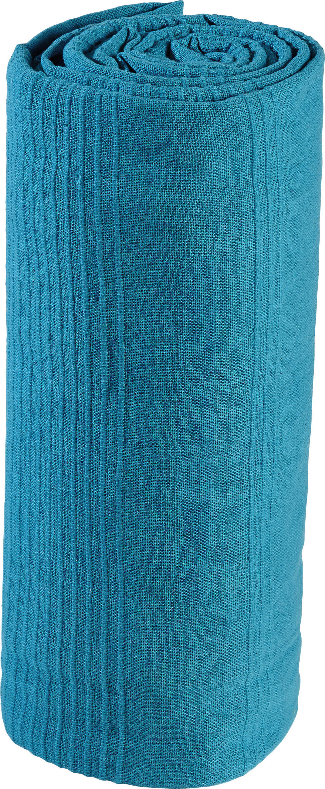 PREKRIVAČ 220/240 cm tirkizna  - tirkizna, Dizajnerski, tekstil (220/240cm) - Boxxx