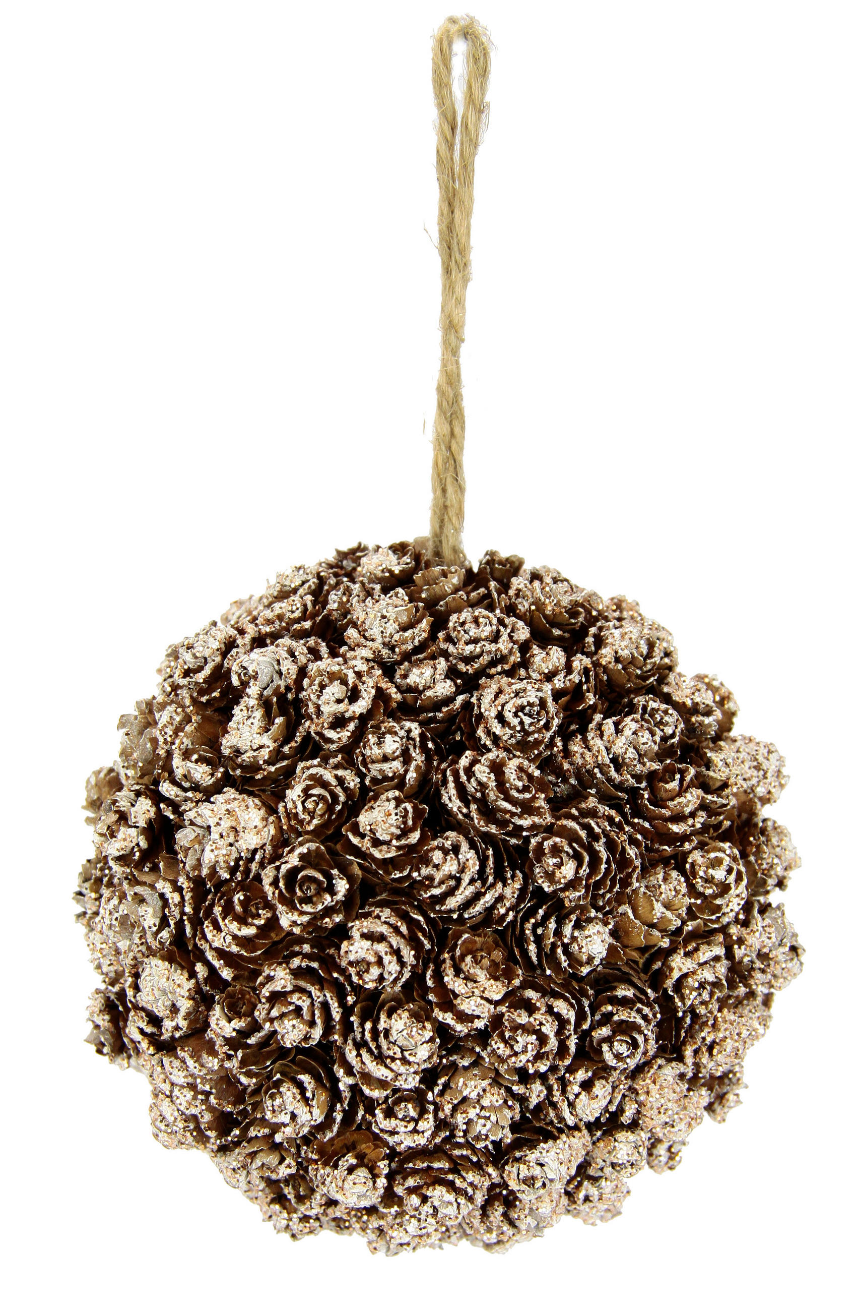 DEKOKUGEL - Braun, KONVENTIONELL, Holz (13cm)