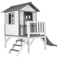 SPIELHAUS 240/189/167 cm  - Weiss/Grau, Konventionell, Holz/Kunststoff (240/189/167cm)
