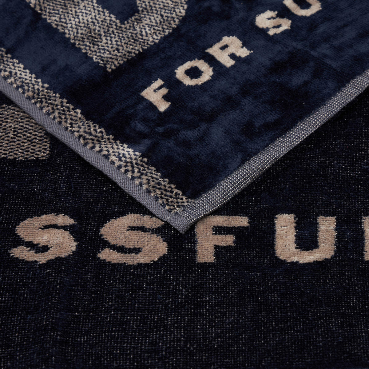 GÄSTETUCH SMILE Blau 40/60 cm  - Blau, Basics, Textil (40/60cm) - Diesel