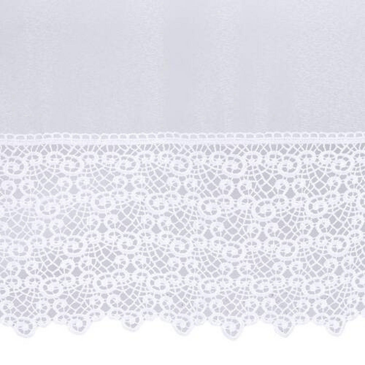 HOTOVÝ ZÁVES, 300/245 cm - biela, Konventionell, textil (300/245cm) - Esposa