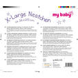 NESTCHEN X-large Grau  - Grau, Basics, Textil (32/210cm) - My Baby Lou