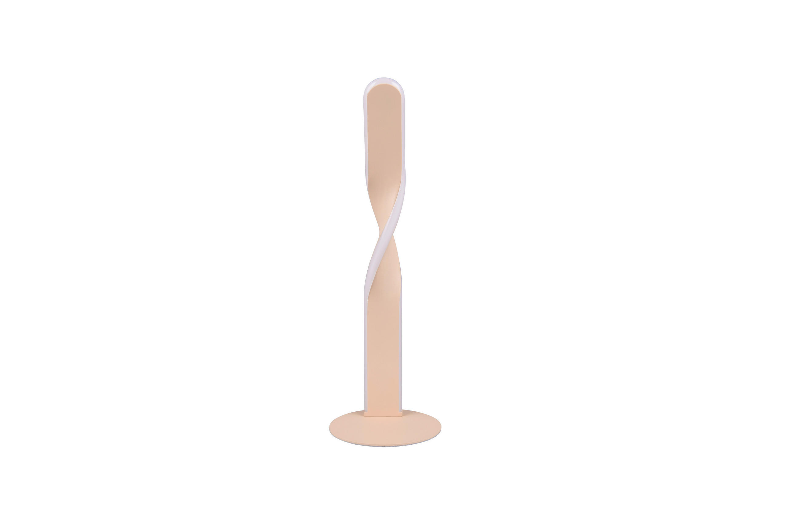 LED BORDSLAMPA - vit/sandfärgad, Design, metall/plast (13/40,5cm)