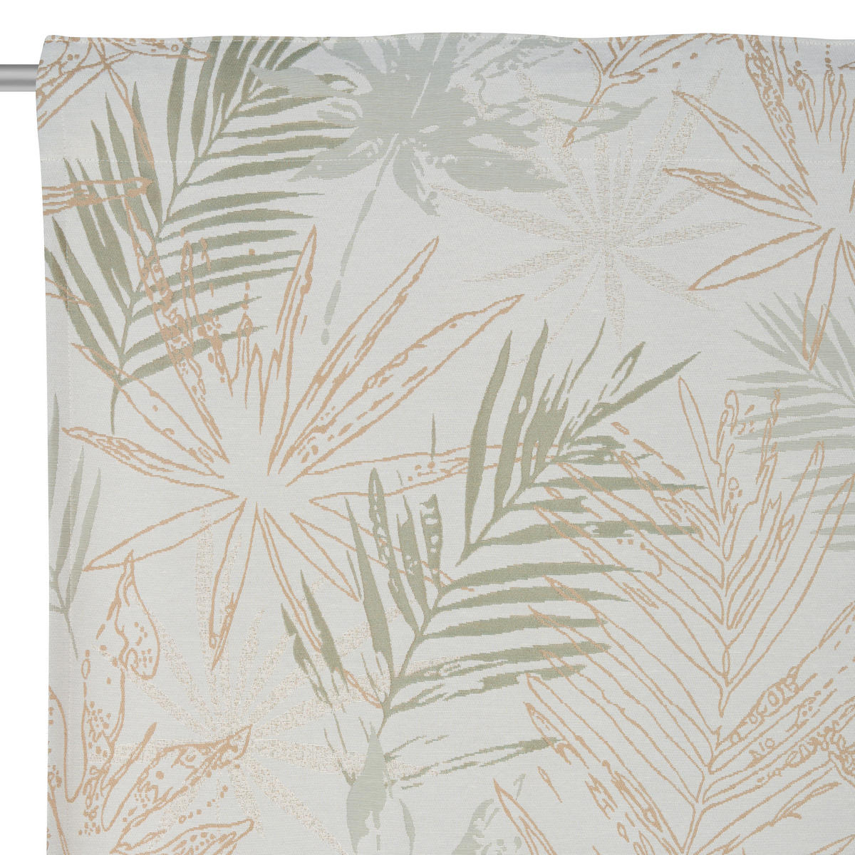 FERTIGVORHANG blickdicht  - Grün, KONVENTIONELL, Textil (140/245cm) - Esposa