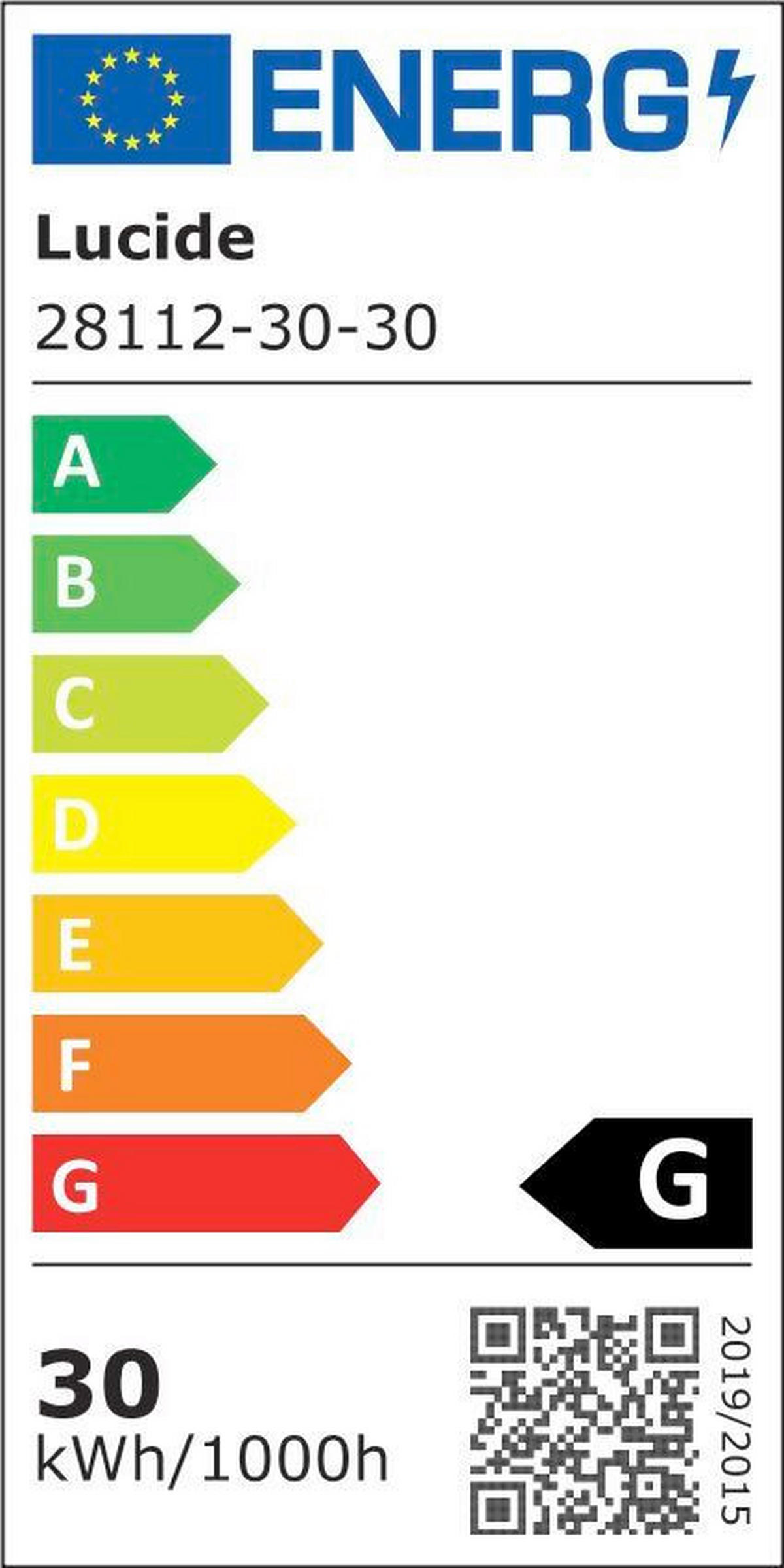 LED-BADEZIMMER-DECKENLEUCHTE - Konventionell, Metall (21.5/21.5/4.6cm) - Lucide