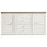 SIDEBOARD 180/89/43 cm - Weiß/Grau, LIFESTYLE, Holzwerkstoff/Metall (180/89/43cm) - Hom`in SIDEBOARD 180/89/43 cm - Weiß/Grau, LIFESTYLE, Holzwerkstoff/Metall (180/89/43cm) - Hom`in