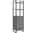 REGAL in Braun - Braun, Design, Holz/Metall (55/200/40cm) REGAL in Braun - Braun, Design, Holz/Metall (55/200/40cm)