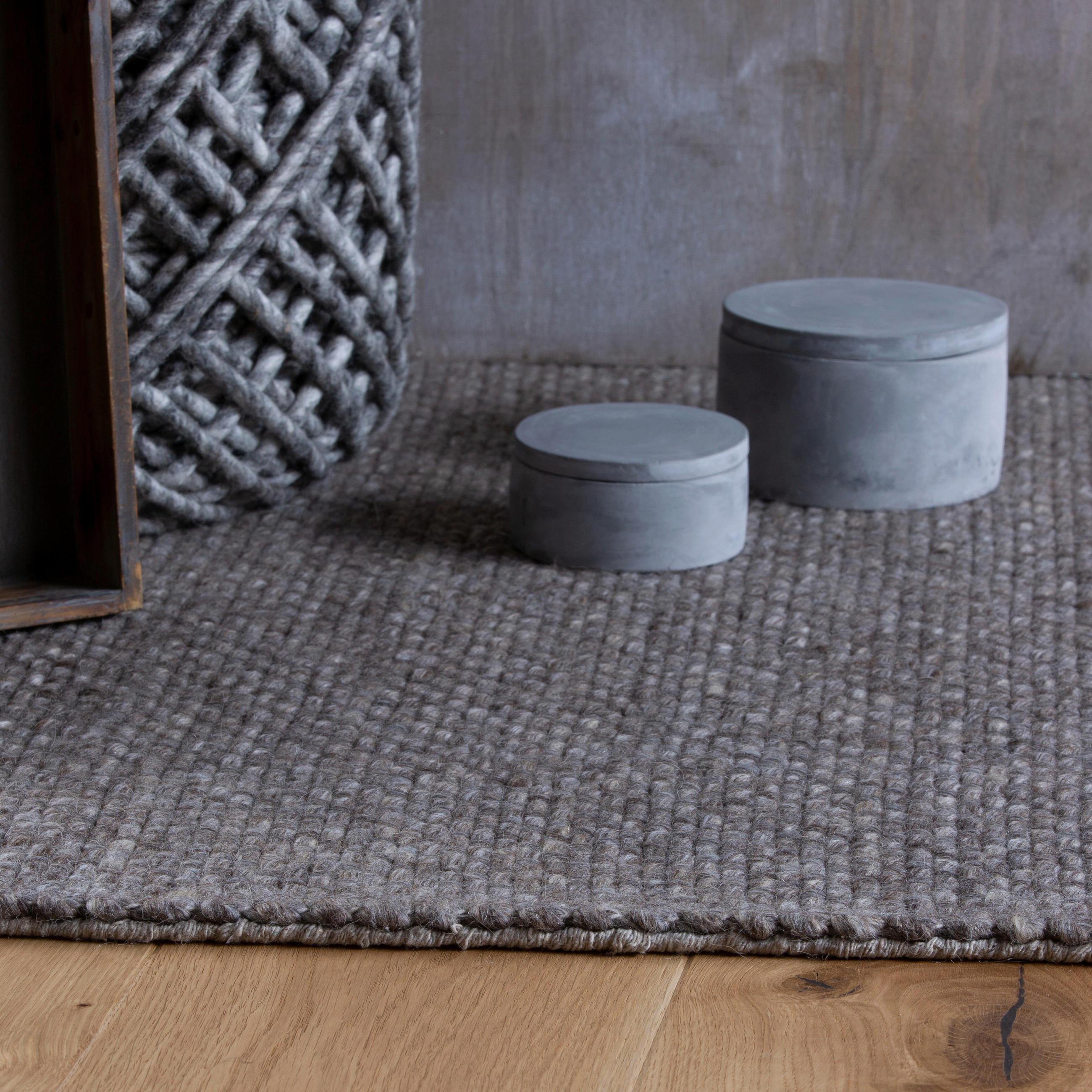 WEBTEPPICH 200/290 cm My Eskil  - Taupe, Design, Textil (200/290cm) - Linea Natura