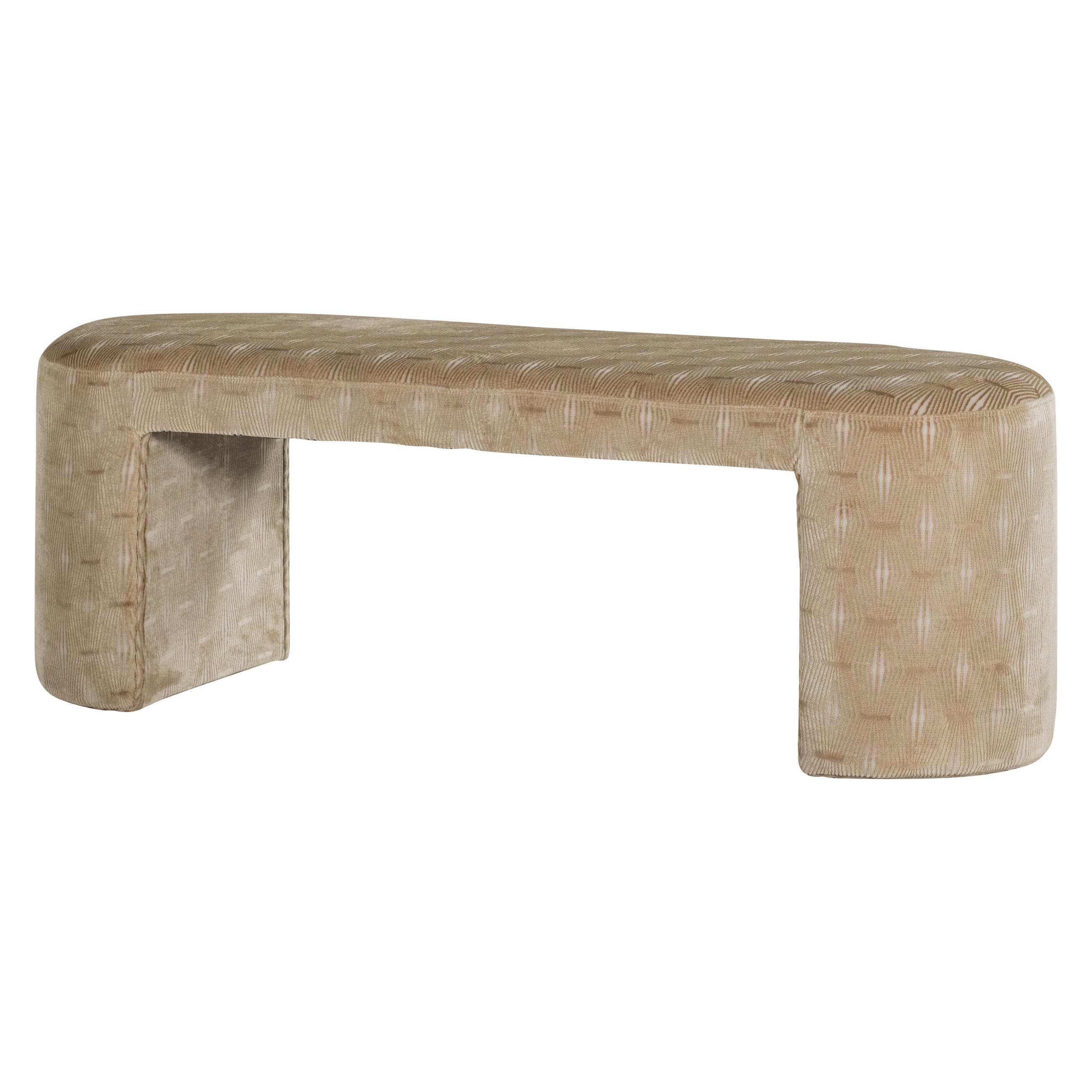SITZBANK in Textil Braun, Naturfarben  - Braun/Naturfarben, MODERN, Textil (130/46/46cm) - Livetastic