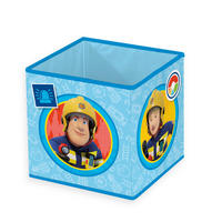 AUFBEWAHRUNGSBOX Feuerwehrmann Sam  - Multicolor/Hellblau, Basics, Textil (30/30/30cm) - Herding