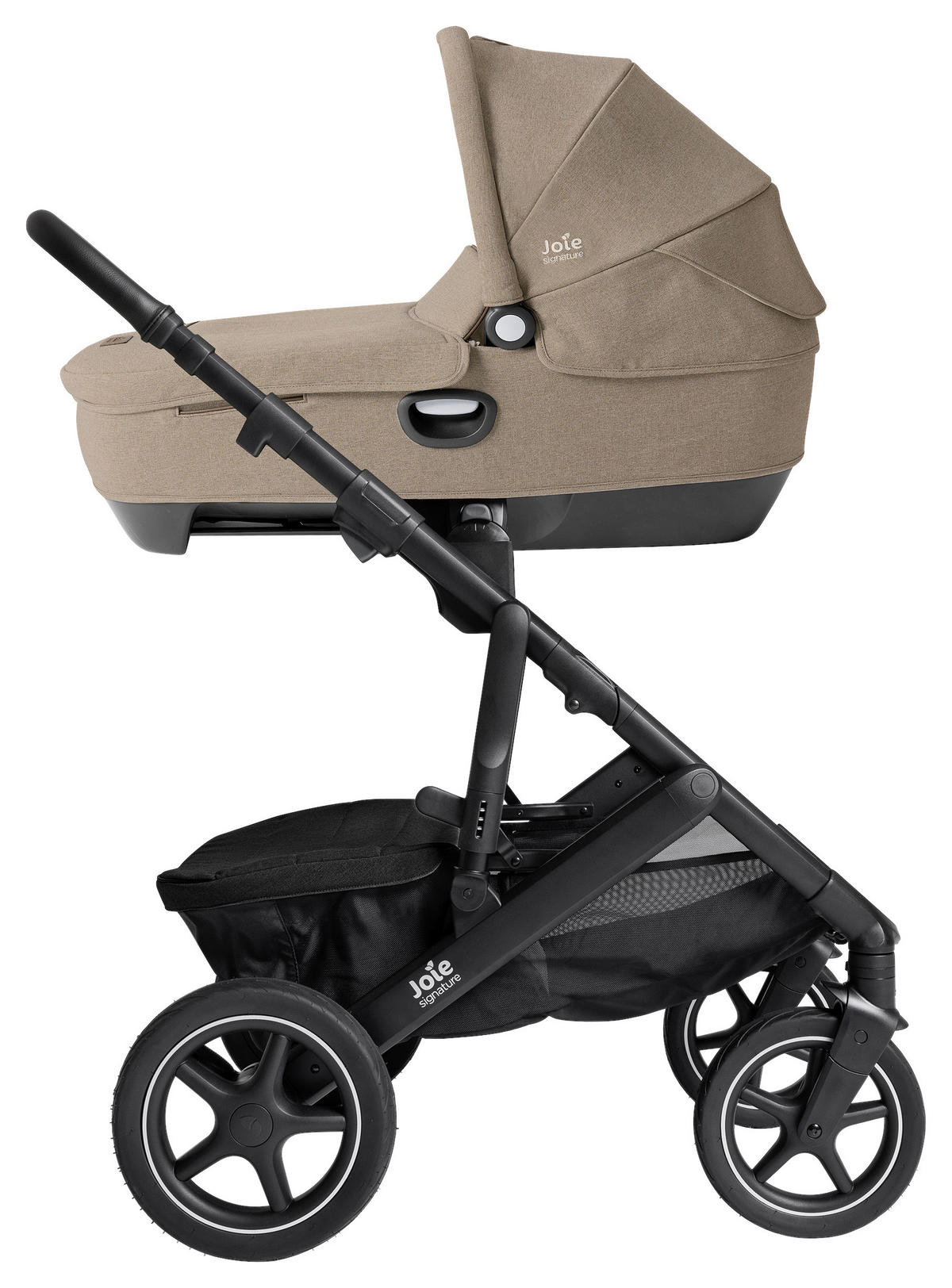 KOMBIKINDERWAGEN  Vinca inkl. Calmi  Sandstone  - Schlammfarben/Schwarz, Basics, Kunststoff (82/68/45cm) - JOIE SIGNATURE