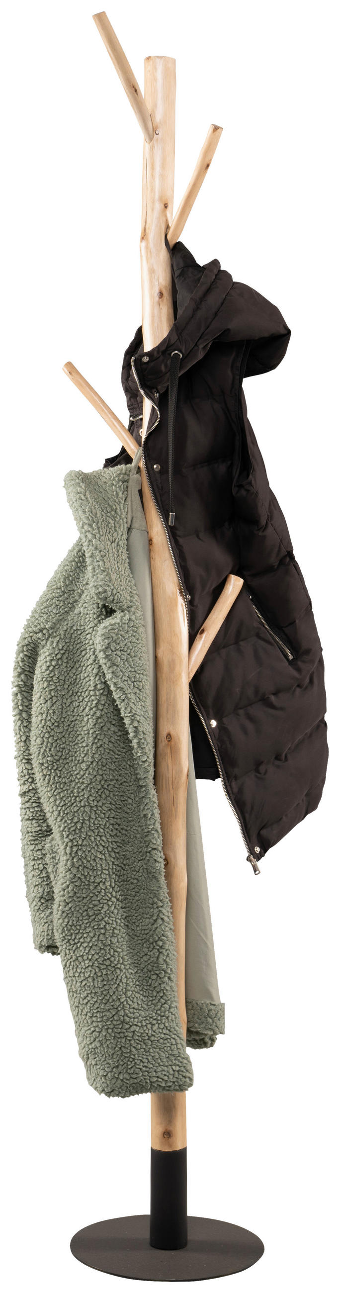 KLEIDERSTÄNDER in Eukalyptusholzfarben 30/180/30 cm   - Eukalyptusholzfarben, Basics, Holz (30/180/30cm)