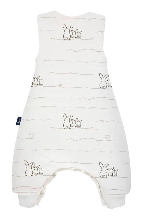 BABYSCHLAFSACK    90   - Dunkelgrau/Hellgrau, Basics, Textil (90null) - Alvi
