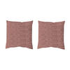 KISSENHÜLLEN-SET FJELLA 40/40 cm  - Terracotta, Basics, Textil (40/40cm)
