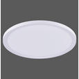 LED-DECKENLEUCHTE 45/6,6 cm   - Weiß, Design, Metall (45/6,6cm) - Novel