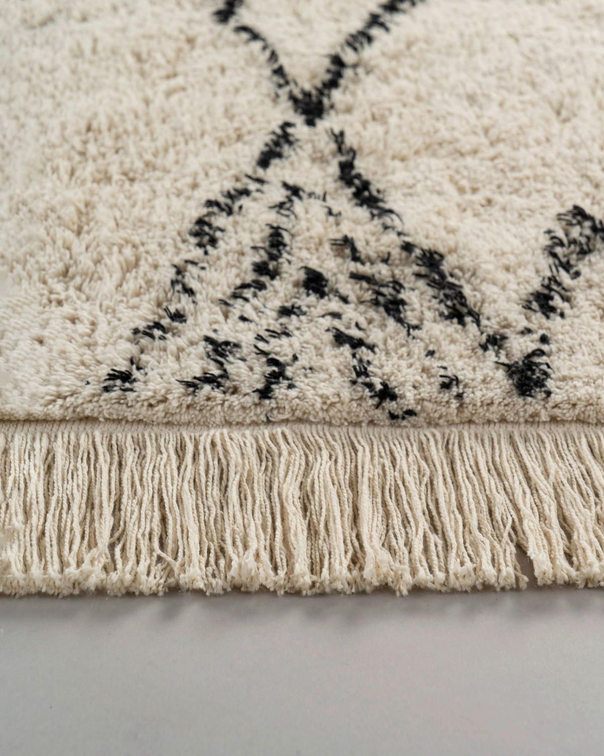 FLACHWEBETEPPICH 160/230 cm Alena Creme, Schwarz  - Creme/Schwarz, Design, Textil (160/230cm) - Novel