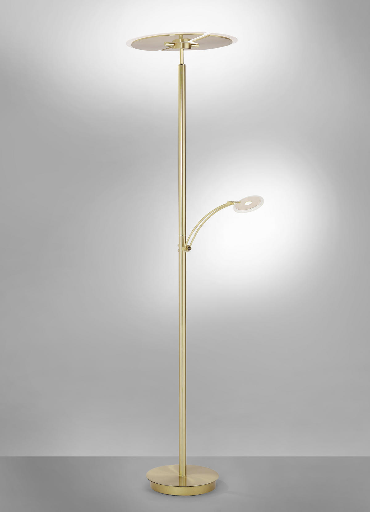 LED-DECKENFLUTER 62/444/200,3 cm    - Messingfarben, Basics, Metall (62/444/200,3cm) - Paul Neuhaus
