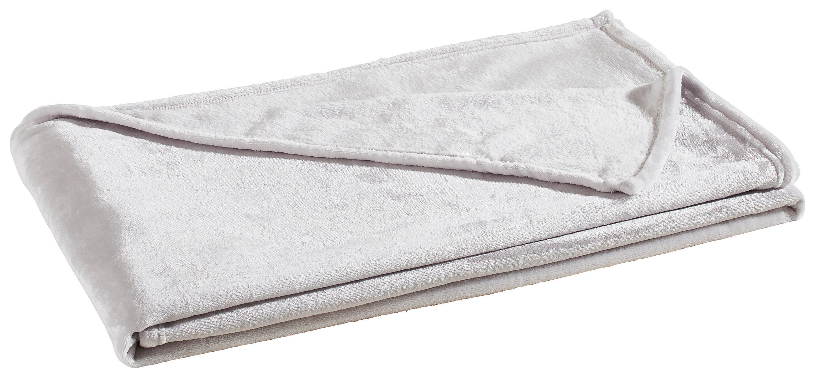 PLÄD 220/240 cm - silver, Klassisk, textil (220/240cm) - Novel