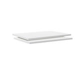 EINLEGEBODENSET 87,9/1,8/55,1 cm   - Weiß, Holzwerkstoff (87,9/1,8/55,1cm) - Hom`in
