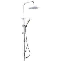 Brauseset  - Chromfarben, Kunststoff/Metall (20,0/99,0/34,0cm) - Schütte