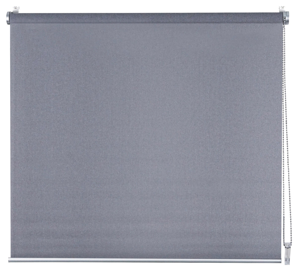 ROLLO  blickdicht     - Grau, Basics, Textil (90/210/4cm) - Homeware