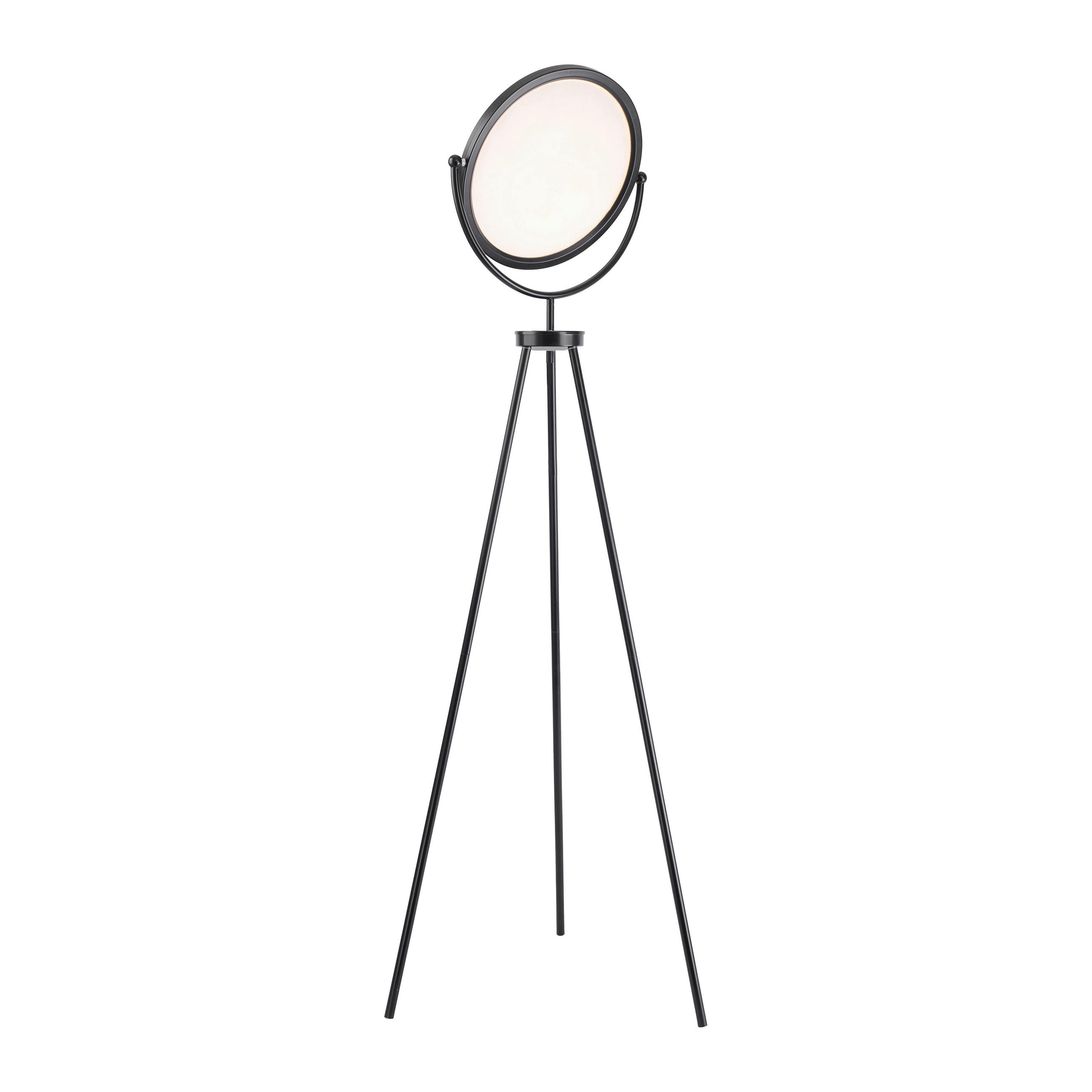 LED SVJETILJKA PODNA Carl  - crna, Design, metal/plastika (45/45/138-154cm)