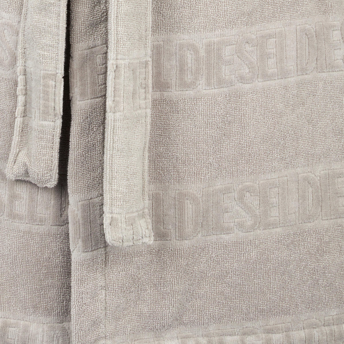 BADEMANTEL S/M Unisex  - Grau, Basics, Textil (S/Mnull) - Diesel