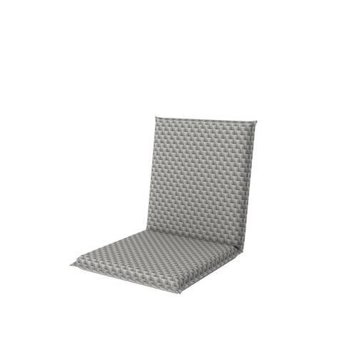 PODUŠKA NA KRESLO, 48/100/6 cm - sivá, textil (48/100/6cm) - Ambia Garden