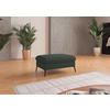 HOCKER Flachgewebe Grün  - Creme/Schwarz, KONVENTIONELL, Textil/Metall (104/47/69cm) - Sit & More
