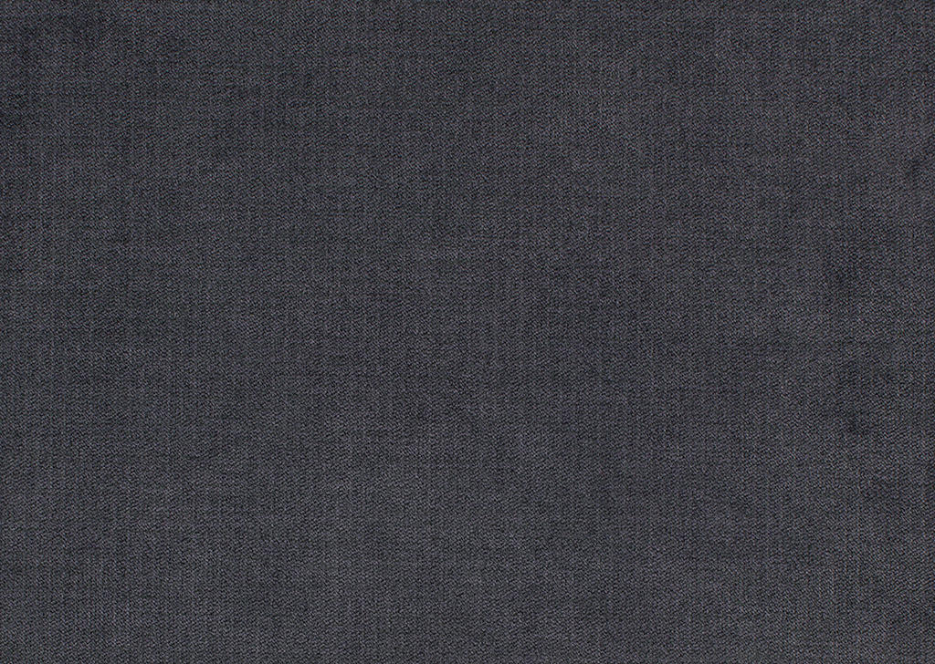ECKSOFA in Velours Anthrazit  - Anthrazit/Schwarz, Design, Kunststoff/Textil (244/157cm) - Carryhome