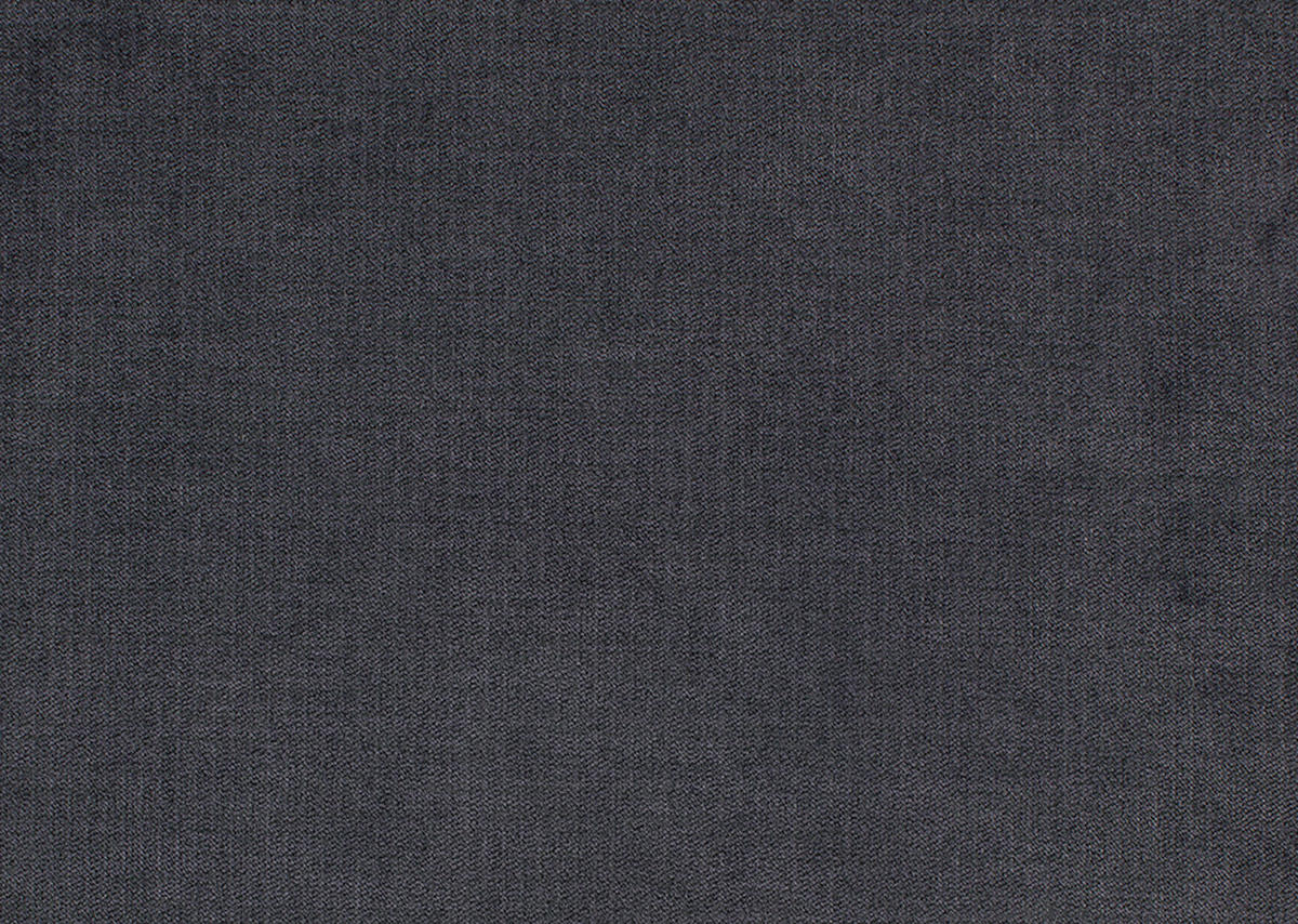 ECKSOFA Anthrazit Velours  - Anthrazit/Schwarz, Design, Kunststoff/Textil (244/157cm) - Carryhome