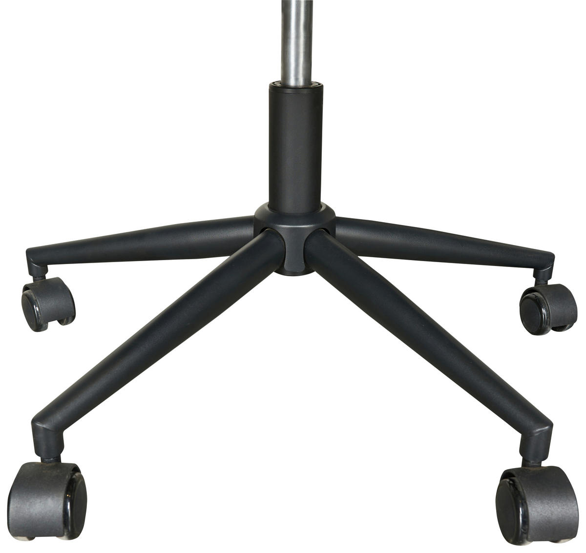 STOLICA OKRETNA  crna, bež  metal, tekstil  - bež/crna, Moderno, metal/tekstil (58,5/88/95/63cm) - Livetastic