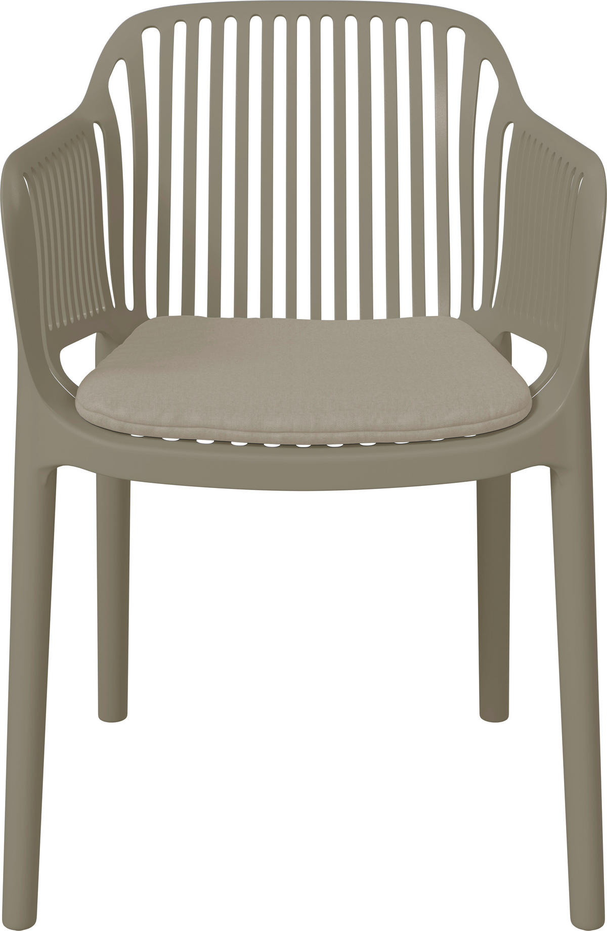 STAPELSESSEL Beige  - Beige, Basics, Kunststoff/Textil (55/80/60cm) - Ambia Garden