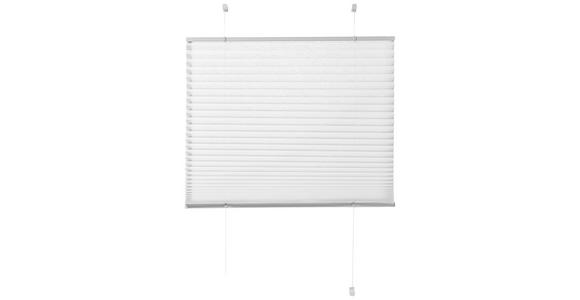 PLISSEE 50/130 cm - Weiß, Basics, Textil (50/130cm) - Boxxx