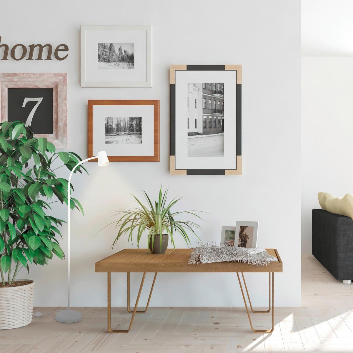 LED-STEHLEUCHTE 42.5/127.5 cm    - Weiß, Design, Kunststoff/Metall (42.5/127.5cm)