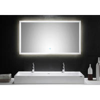BADEZIMMERSPIEGEL 120/65/3,2 cm  - MODERN, Glas (120/65/3,2cm) - MID.YOU