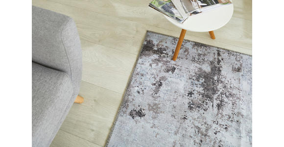 VINTAGE-TEPPICH 120/170 cm Lago Anthrazit, Grau  - Anthrazit/Grau, Design, Textil (120/170cm) - Novel