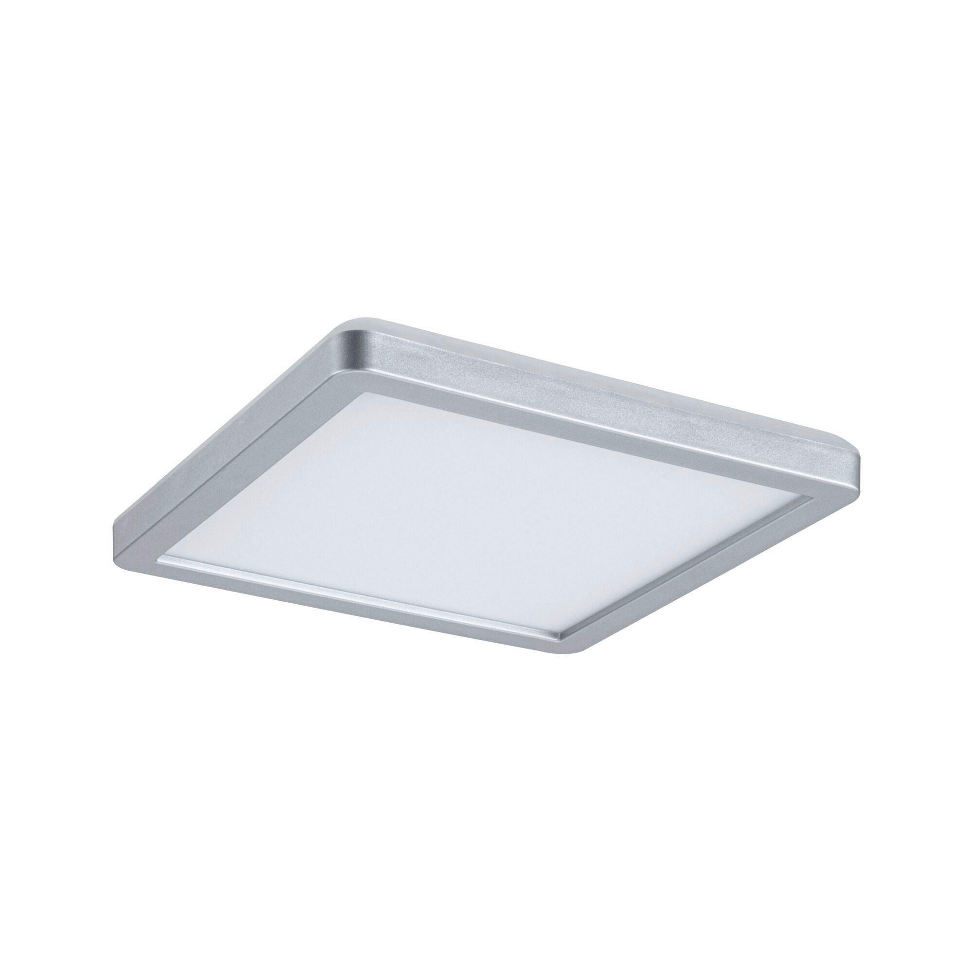 LED-PANEEL 19/19/2,8 cm  - Chromfarben, Basics, Kunststoff (19/19/2,8cm) - Paulmann