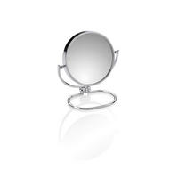 SCHMINKSPIEGEL 11,5/11/6,5 cm  - Edelstahlfarben, Basics, Metall (11,5/11/6,5cm) - Kela