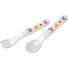 KINDERBESTECK - Rosa/Weiß, Trend, Kunststoff (13,5cm) - My Baby Lou KINDERBESTECK - Rosa/Weiß, Trend, Kunststoff (13,5cm) - My Baby Lou