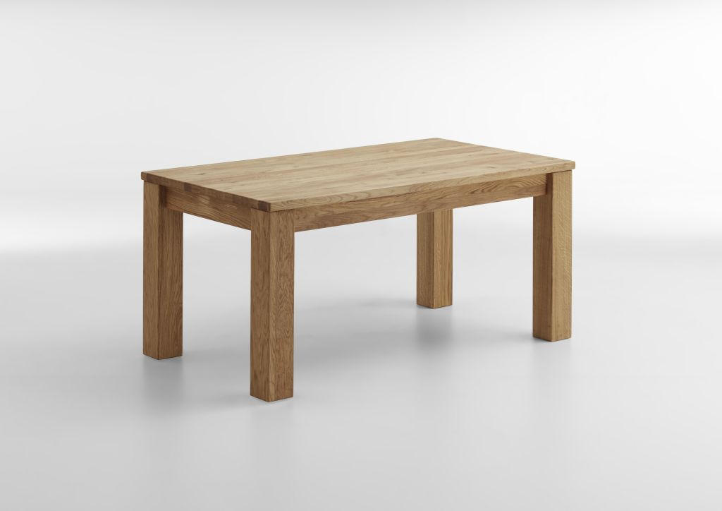 STOL NA IZVLAČENJE  boje hrasta  drvo      - boje hrasta/boje oplemenjenog čelika, Konvencionalno, drvo (160-230/76/90cm)