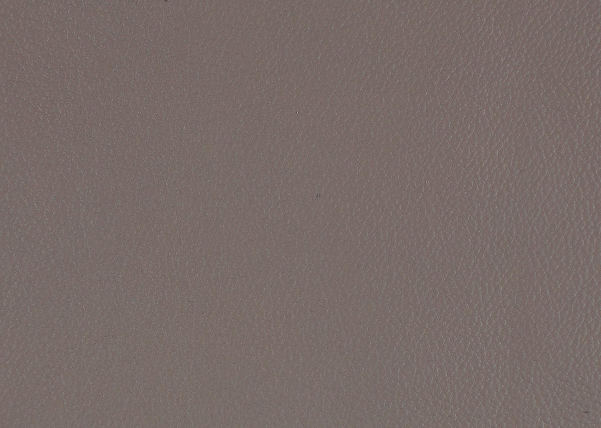 ECKSOFA in Echtleder Hellgrau  - Eiche Bianco/Hellgrau, Konventionell, Leder/Holz (257/235cm) - Valdera