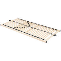 LATTENROST 140/200 cm Mittelzone verstellbar, Birke  - Basics, Holz (140/200cm) - Boxxx