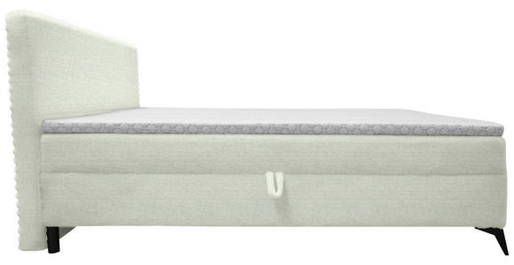 BOXBETT 160/200 cm in Weiß - Schwarz/Weiß, Design, Holz/Holzwerkstoff (160/200cm) - Xora