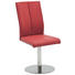 STUHL in Metall, Textil Rot, Edelstahlfarben - Edelstahlfarben/Rot, Design, Textil/Metall (44/98/65cm) - Novel STUHL in Metall, Textil Rot, Edelstahlfarben - Edelstahlfarben/Rot, Design, Textil/Metall (44/98/65cm) - Novel