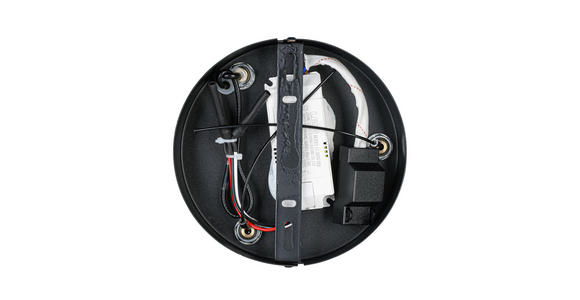 LED-HÄNGELEUCHTE 48/52/120 cm  - Schwarz/Weiß, Design, Kunststoff/Metall (48/52/120cm) - Novel