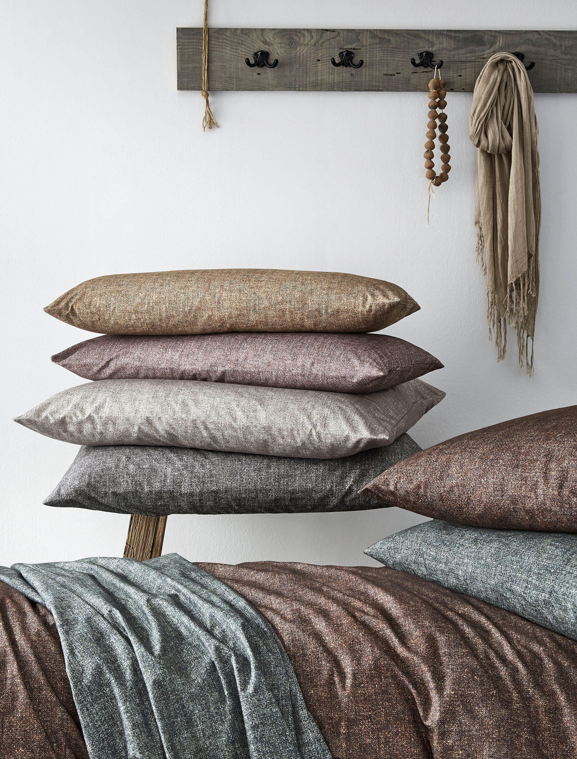 KOPFKISSENBEZUG 40/80 cm  - Grün, KONVENTIONELL, Textil (40/80cm) - Irisette