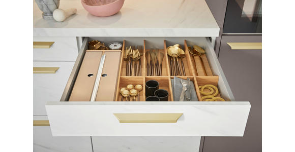 EINBAUKÜCHE - Design, Holzwerkstoff - Novel